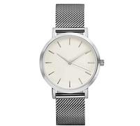 SAMEZA Gli uomini guardano l'orologio semplice del quarzo analogico dell'orologio da polso dell'acciaio inossidabile casuale degli uomini di nuovo disegno