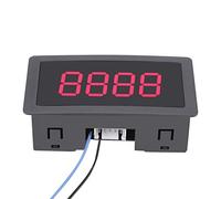 Samfox Conta Numeri Digitale-Display Contatore Elettronico, LED 4-Digital 0-9999 Contatore Digitale su/Giù - Contatore per Pannello DC 8-24V 30mA (Colore : Red)