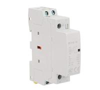 Samfox Contattore AC, 2P 2NO Contattore AC 16A 24V 50/60HZ Contattore CA per uso domestico Montaggio su guida DIN