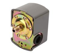 Samfox Interruttore di Controllo Pressione - 0.8-5.0bar G1 / 4 "Interruttore di Controllo Pressione Pompa Acqua Doppio palo a Molla Regolabile