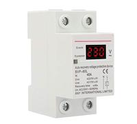 Samfox Protezione da Sovratensione, Samfox 230V 40A Dispositivo Automatico di Protezione da Sottotensione con Recupero di Tensione Automatico Protezione da guida DIN