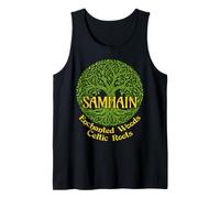 Samhain Enchanted Woods Celtic Roots Strega gaelica di Halloween Canotta