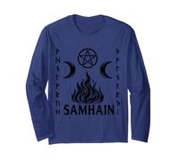 Samhain Wicca Wiccan Witchy Vibes Festival Celtico Occulto Maglia a Manica