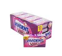 Samicash Box vivident Vibes Sourberry, Soft Gum, Box da 16 Astucci