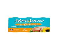 Samicash Tonno in Olio di Semi di Girasole, il Delicato, Pack da 4 Confezioni totale 12 pezzi