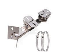 SamIdea 2 staffe di montaggio ad angolo per telecamera di sicurezza a becco d'anatra, staffa di montaggio universale ad angolo per montaggio a parete, adattatore per montaggio su palo per telecamere