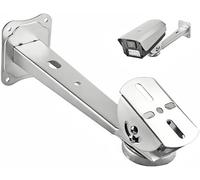 SamIdea Staffa di montaggio a parete per telecamera di sicurezza CCTV, staffa di montaggio universale regolabile per telecamere IP, telecamere di sicurezza CCTV (montaggio su palo tipo I)