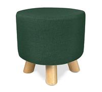 SAMIRA Pouf divano, pouf poggiapiedi - Nemo (Verde abete)