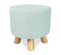SAMIRA Pouf divano, pouf poggiapiedi - Nemo (Verde tiffany)