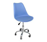 Samira - Sedia Da Ufficio Girevole, Sedia Da Scrivania Azzurra Con Rotelle Mod. Sally - SPEDIZIONE GRATUITA
