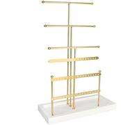 SAMISO Espositore Orecchini,Espositore per Orecchini,Espositore Gioielli Supporto Per Gioielli,Supporto per collana,Espositore per Gioielli,Supporto per orecchini per Collane,Bracciali,Anelli oro