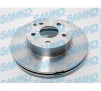 SAMKO 2x Disco Freni Anteriore Ventilato per Mercedes-Benz Modello T