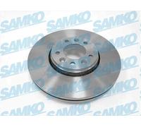 SAMKO 2X Disco Freno Anteriore Ventilato Per Fiat Scudo Pritsche/Fahrgestell 270