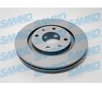 SAMKO 2X Disco Freno Anteriore Ventilato Per Peugeot Partner Combispace 5F 5 G