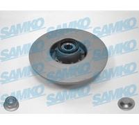 2x Disco freno pieno R1030PRCA SAMKO per RENAULT SCÉNIC II MEGANE II Familiare