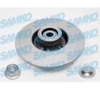 2x Disco freno pieno R1009PRCA SAMKO per RENAULT SCÉNIC I MPV / Space wagon