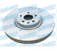 SAMKO 2x Disco Frontale Ventilato per Land Rover Range L538 Discovery Sport