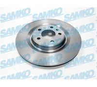 SAMKO 2x Disco Posteriore Ventilato per Porsche Macan 95B Audi Q5 Van 8RB A6