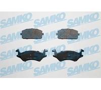 SAMKO Kit pastiglie freni Anteriore non predisposto per visualizzazione avviso usura 5SP251 Compatibilità con TOYOTA STARLET P7 Starlet Station Wagon KP6 TERCEL L1, L2 STARLET KP6