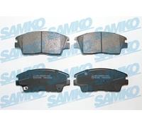 SAMKO Kit pastiglie freni Anteriore per HYUNDAI ix35 (LM, EL, ELH) 5SP2052