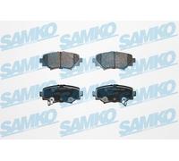 SAMKO Kit pastiglie freni Posteriore per MAZDA 3 Hatchback (BM, BN) 5SP1918