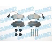 SAMKO Kit pastiglie freni Posteriore per OPEL Movano C Van (U9) 5SP1994