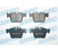 SAMKO Kit pastiglie freni Posteriore predisposto per visualizzazione avviso usura 5SP2121 Compatibilità con MERCEDES-BENZ Sedan W205 GLC X253 T-modell S205 GLC Coupé C253