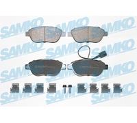 SAMKO Pastiglie Freno Kit Frontale per Fiat 500/595/695 Punto Lancia Musa