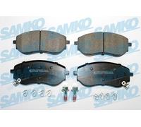 SAMKO Pastiglie Freno Kit Frontale per Mercedes x-Klasse Nissan NP300 D23