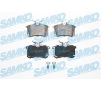 SAMKO Pastiglie Freno Kit Posteriore per Audi A3 Sportback VW Golf V 1K1 8PA