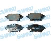 SAMKO Pastiglie Freno Kit Posteriore per Mazda 2 Hatchback Suzuki Swace P21