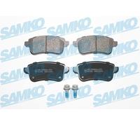 SAMKO Pastiglie Freno Kit Posteriore per Renault Espace V Megane IV J9 R9