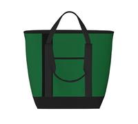 SamLng Bandiera del Sultanato di Delhi, borsa tote isolata di grande capacità, riutilizzabile e regolabile per lavoro, picnic, viaggi e attività all'aperto