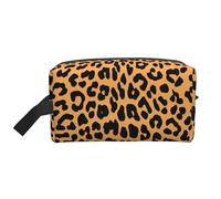 SamLng Grande borsa da viaggio per cosmetici, con stampa di giraffe, organizer portatile per articoli da toeletta multiuso, per trucchi, bianco, Taglia unica