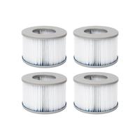 SamLng Kit di Sostituzione della Cartuccia Filtro Spa for Vasca Idromassaggio Gonfiabile, Compatibile con MSPA, Spa Gonfiabile E Piscina(4pcs)