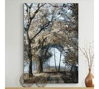 SamLng Quadri moderni su tela con soggetti naturalistici, romantici e suggestivi, perfetti per camera da letto, soggiorno e ufficio (50x70 cm/senza cornice)