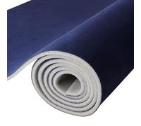 SamLng Tessuto Premium for Il Rivestimento del Padiglione 'Auto in Pelle Scamosciata con Supporto in Schiuma da 3 mm - Rivestimento in Microsuede(Dark Blue,85inx60in)