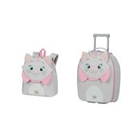 Sammies by Samsonite - Zaino per bambini XS, 45 cm, 23 L & Zaino per bambini S, 28 cm, 7,5 L - Set da viaggio Disney Marie Aristocat
