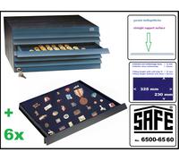 Sammler-SAFE-Holz-Möbelelement-6500-6560-Für-ca 480 Pins-Buttons Ogni A Misura