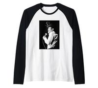 Sammy Davis Jr. Mr Bojangles Singer Live 1982 Rat Pack Maglia con Maniche Raglan