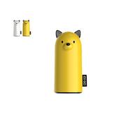 "Samo" 5200 mAh Power Bank Caricabatterie esterno portatile per iPhone iPad Samsung Galaxy Android Phone Smartphone Tablet Pc Altoparlante Bluetooth - Bianco e Giallo - Saldi di Santo Stefano (giallo)