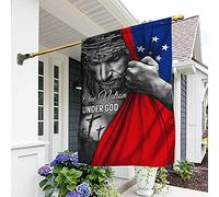 Samoa Gesù Una Nazione Sotto Dio Samoa Bandiera Da Cortile Durevole Bandiera Da Giardino Deluxe Bandiere All'Aperto Decorazione Per Camera Da Letto Giardino Interni M