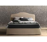 Samoa Letto matrimoniale LOVELY imbottito con o senza contenitore da 178x204/214 cm