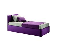 Samoa Letto singolo TWICE imbottito con rete da 90x200/210 cm