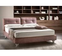 Samoa Letto una piazza e mezza NICE imbottito con o senza contenitore da 133x220/230 cm - IN PROMOZIONE FINO AL 29/06