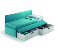 Samoa Letto una piazza e mezza TWICE CENTRALE imbottito con rete da H. 86 cm - IN PROMOZIONE FINO AL 3/06