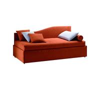 Samoa Letto una piazza e mezza TWICE CENTRALE SAGOMATO imbottito con rete da 130x200/210 cm - IN PROMOZIONE FINO AL 3/06