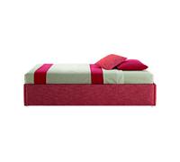 Samoa Letto una piazza e mezza TWICE SOMMIER imbottito con rete da 130x200/210 cm