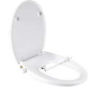 SAMODRA Bidet sedile WC - Doccia WC Bidet WC giapponese - sedile WC con abbassamento automatico - non elettrico bidet doppio ugello autopulente