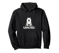 samoiedo design semplice Felpa con Cappuccio